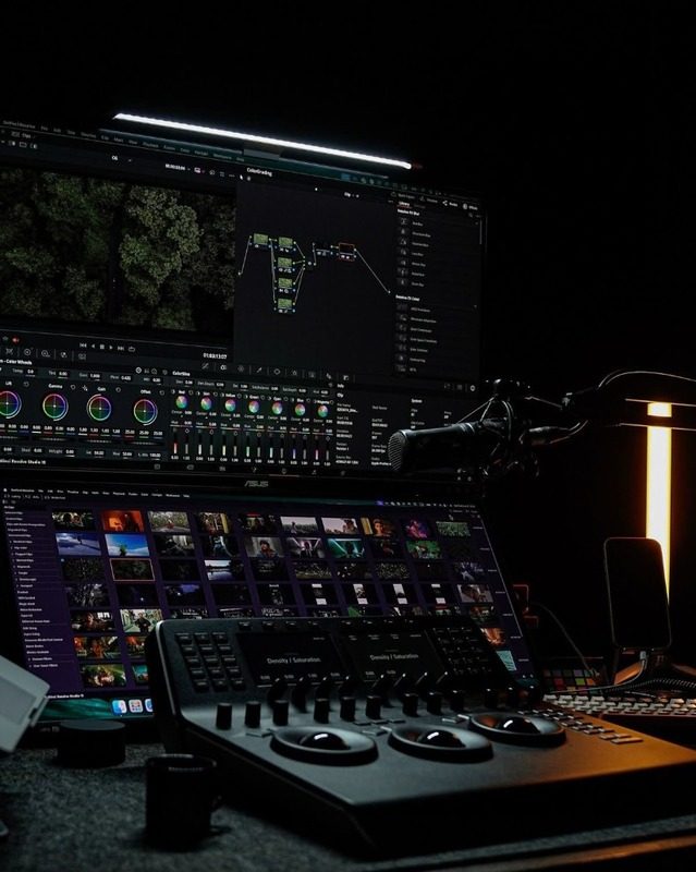 Post-production editing and sound design studio