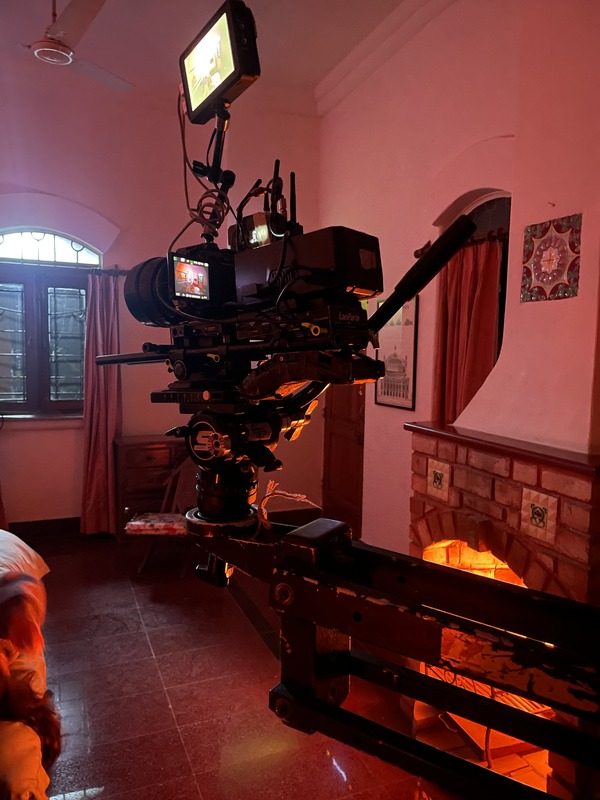 On-Set Location Shoot